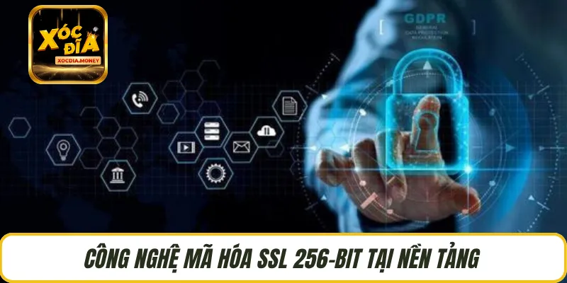 Công nghệ mã hóa SSL 256-bit tại nền tảng 