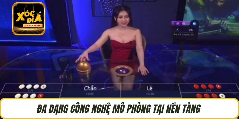 Đa dạng công nghệ mô phỏng tại nền tảng 