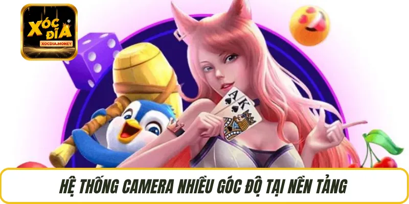 Hệ thống camera nhiều góc độ tại nền tảng 