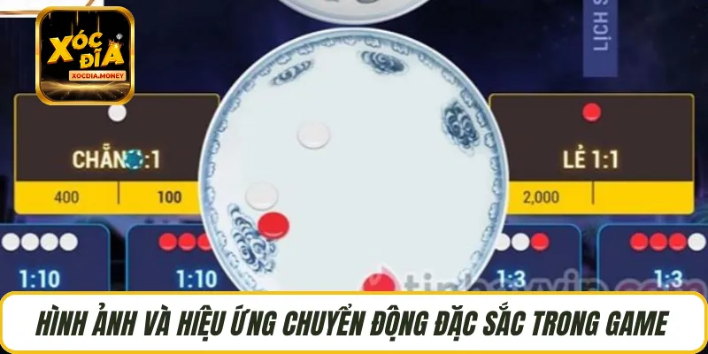 Hình ảnh và hiệu ứng chuyển động đặc sắc trong game