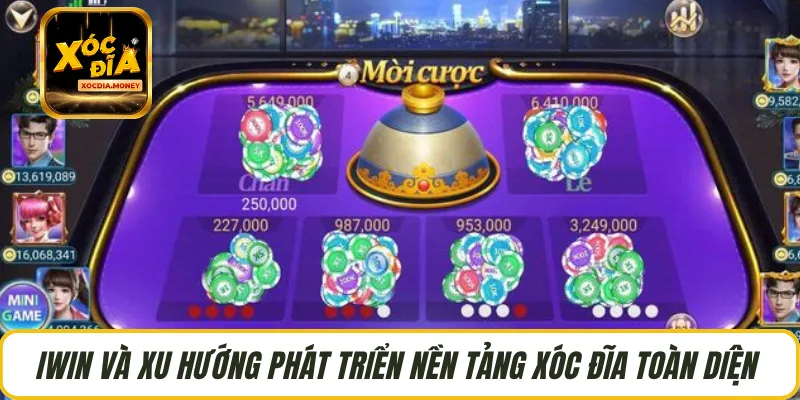IWIN và xu hướng phát triển nền tảng xóc đĩa toàn diện 